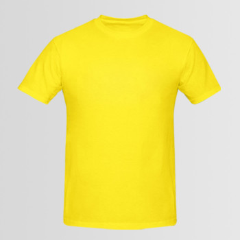 Plain Round Neck T-Shirt 